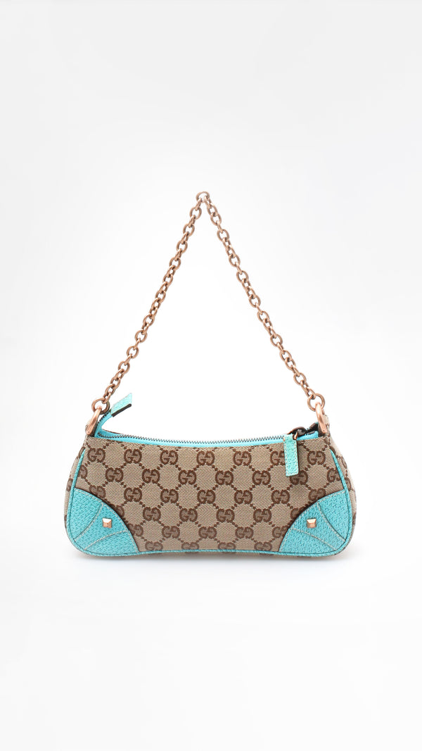 Gucci Monogram Chain Pochette