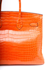 HERMÈS BIRKIN 35 - CROCODILE POROSUS ORANGE