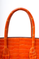 HERMÈS BIRKIN 35 - CROCODILE POROSUS ORANGE