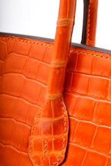 HERMÈS BIRKIN 35 - CROCODILE POROSUS ORANGE