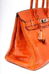 HERMÈS BIRKIN 35 - CROCODILE POROSUS ORANGE