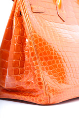 HERMÈS BIRKIN 35 - CROCODILE POROSUS ORANGE