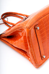 HERMÈS BIRKIN 35 - CROCODILE POROSUS ORANGE