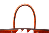 HERMÈS BIRKIN 35 - CROCODILE POROSUS ORANGE