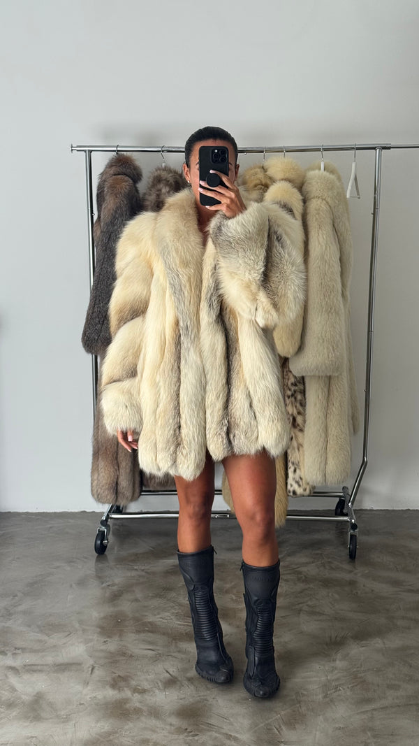 Vintage Fox Fur Coat