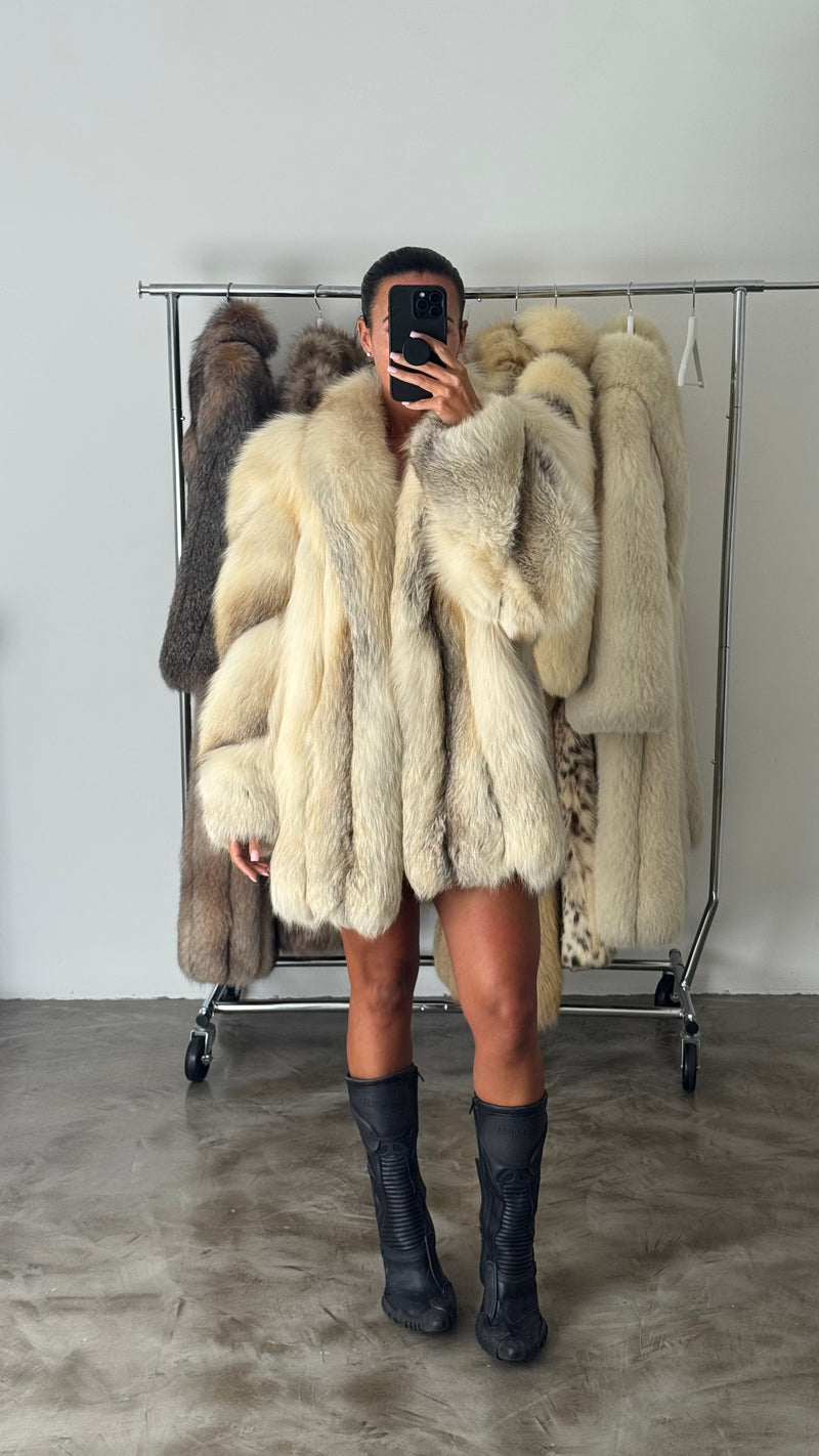 Vintage Fox Fur Coat