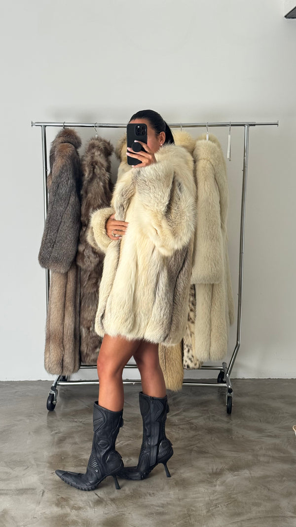 Vintage Fox Fur Coat