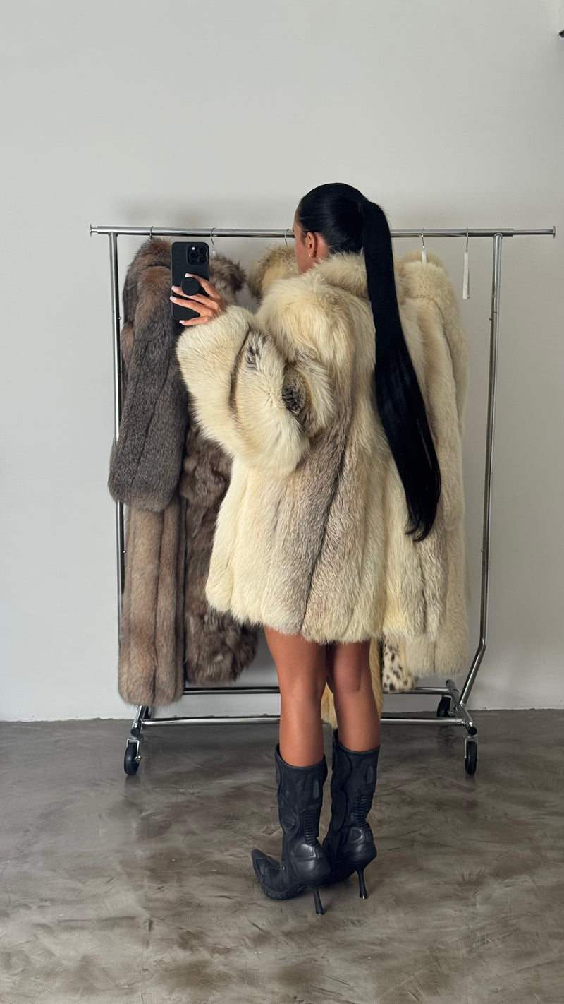 Vintage Fox Fur Coat