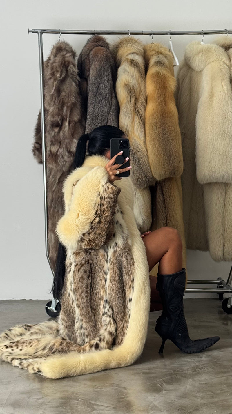 Vintage Fox Lynx Fur Coat – Jean Vintage