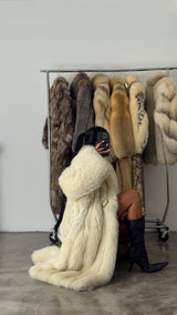 Vintage Fox Fur Coat