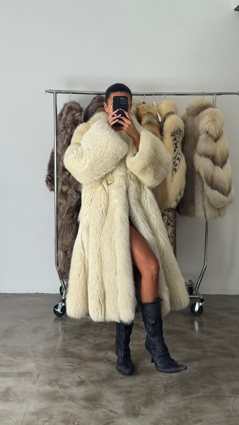 Vintage Fox Fur Coat