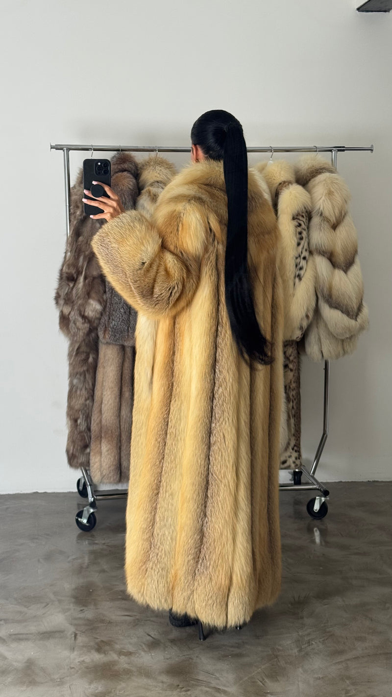 Vintage Fox Fur Coat