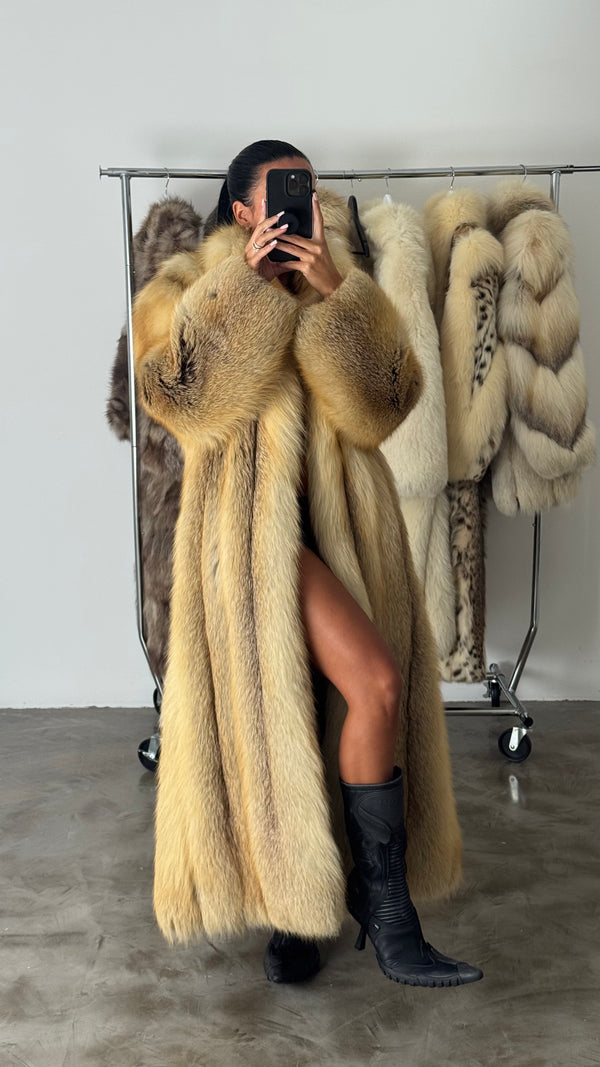 Vintage Fox Fur Coat