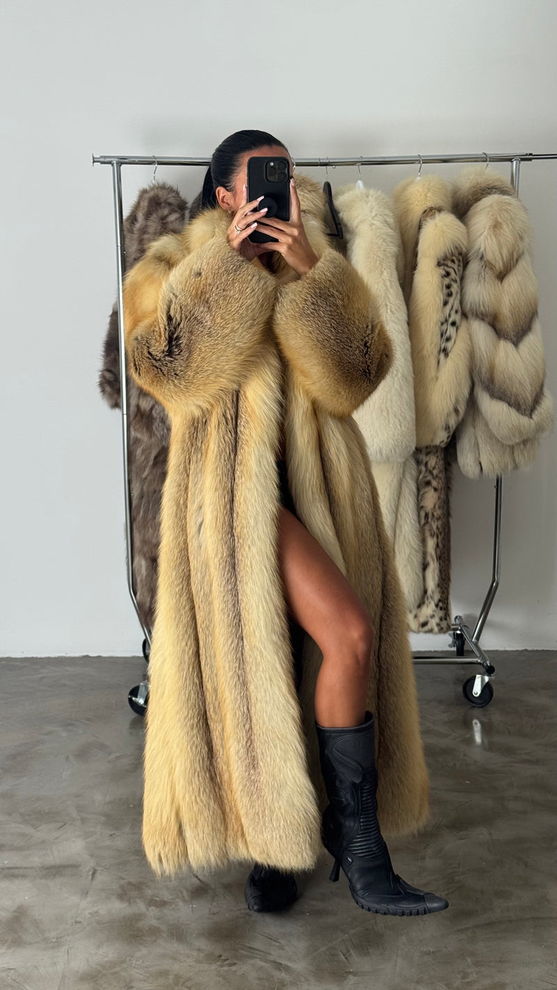 Vintage Fox Fur Coat