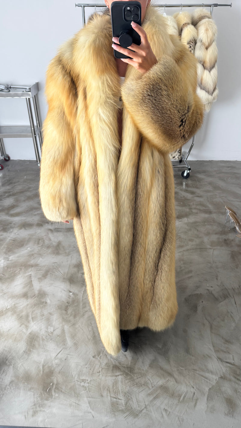 Vintage Fox Fur Coat