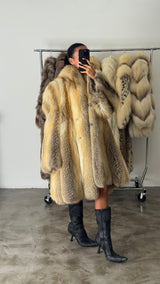 Vintage Fox Fur Coat