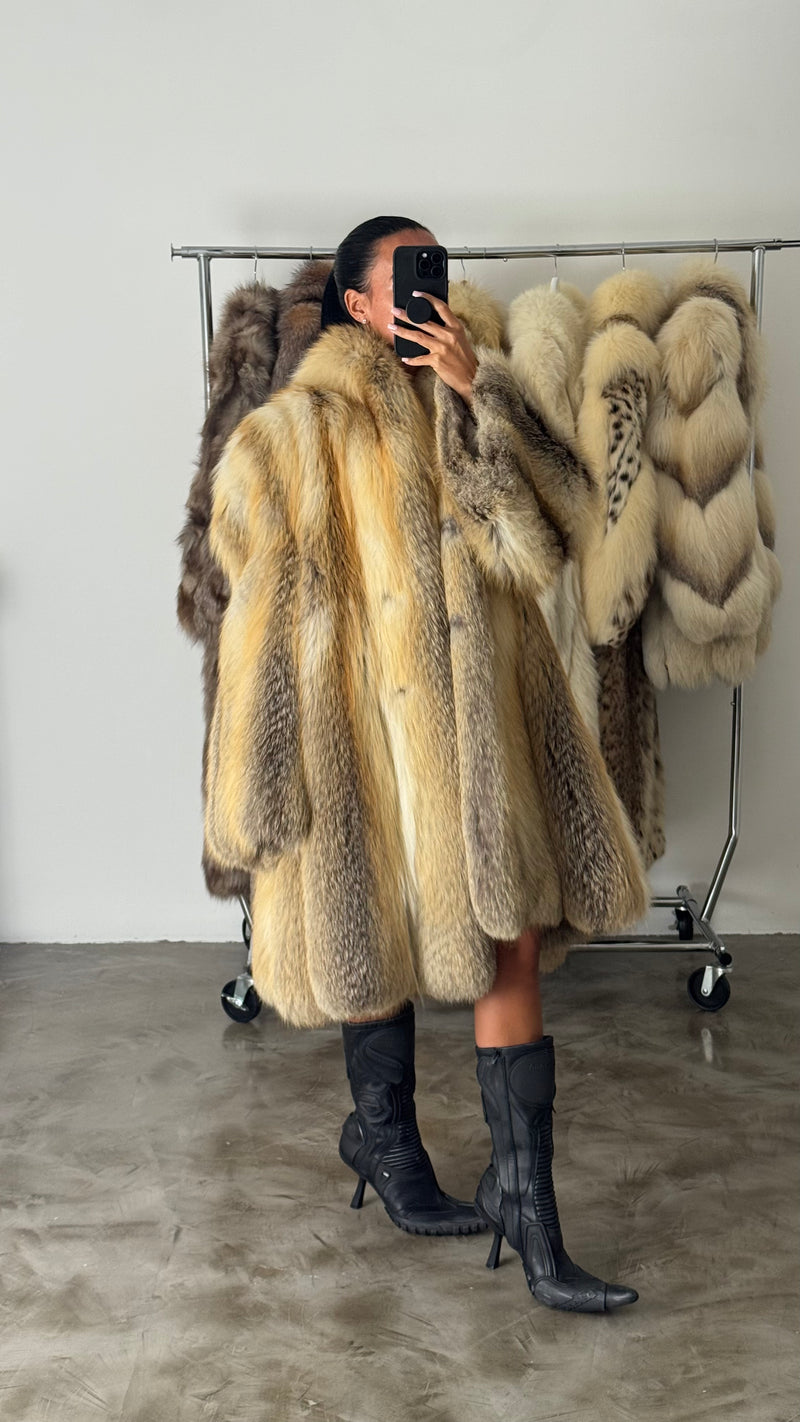 Vintage Fox Fur Coat