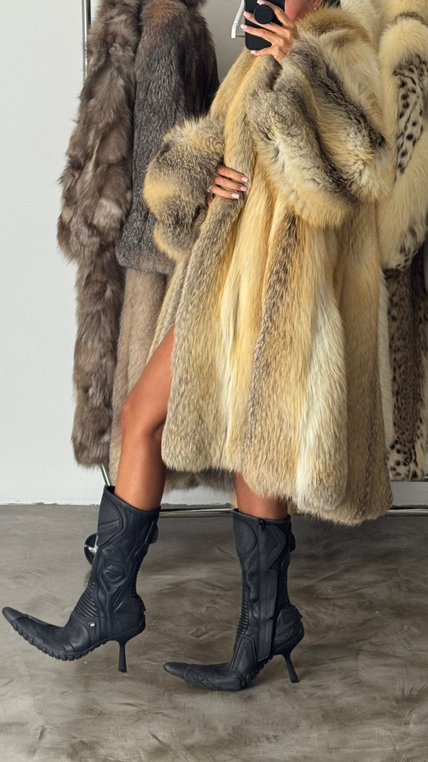 Vintage Fox Fur Coat