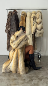 Vintage Fox Fur Coat