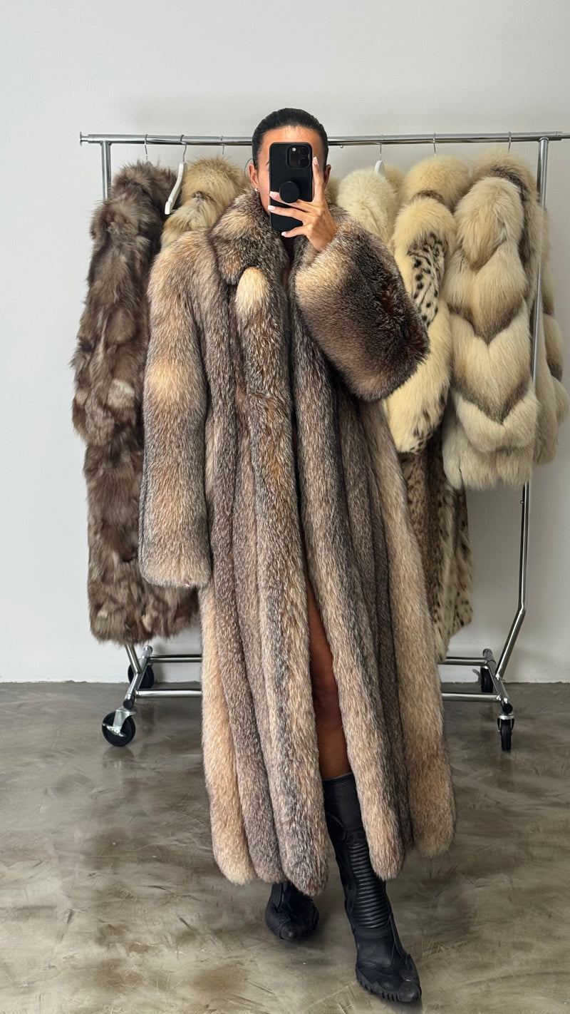 Vintage Fox Fur Coat