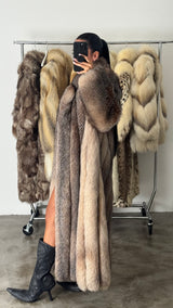 Vintage Fox Fur Coat