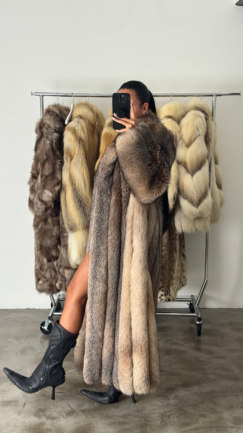 Vintage Fox Fur Coat
