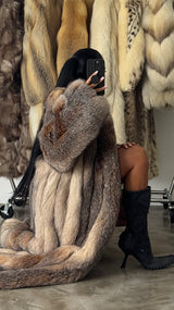 Vintage Fox Fur Coat