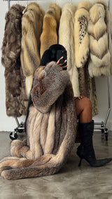 Vintage Fox Fur Coat