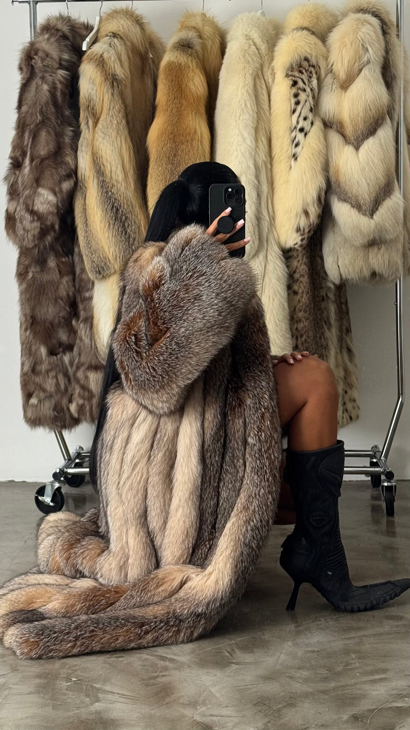 Vintage Fox Fur Coat
