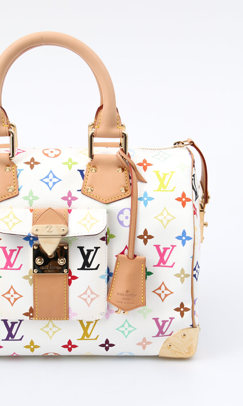 Louis Vuitton Multicolour Speedy 30