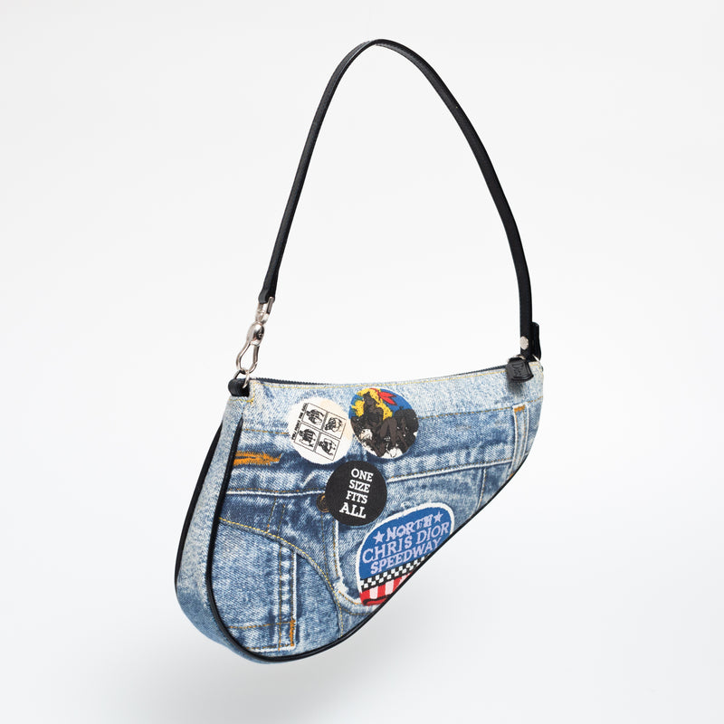 Dior mini saddle bag vintage online