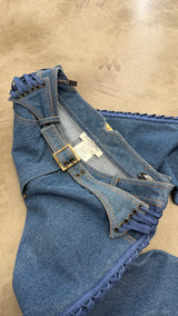 Dior Logo Plate Denim Trousers