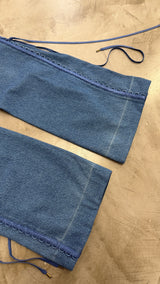 Dior Logo Plate Denim Trousers