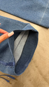 Dior Logo Plate Denim Trousers