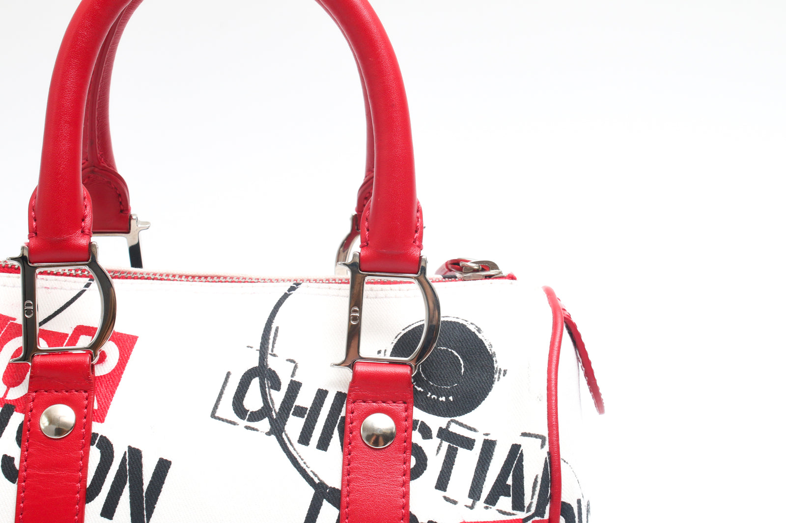 バッグ Christian Dior Hardcore Boston Bag CHRISTIAN DIOR 2004 HARDCORE POISON BOSTON BAG – RDB