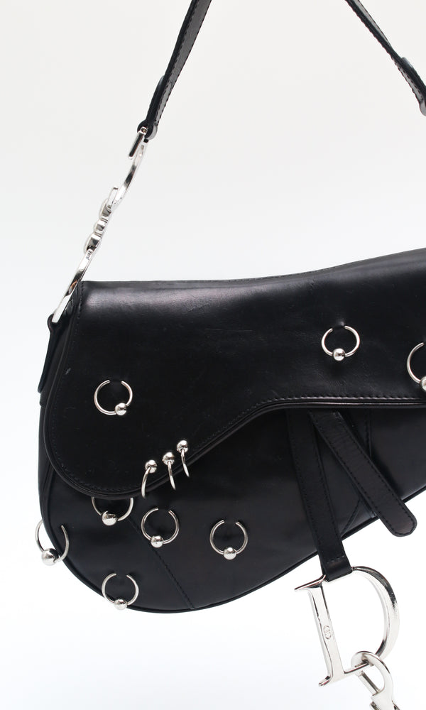 Dior Hardcore Piercing Saddle Bag