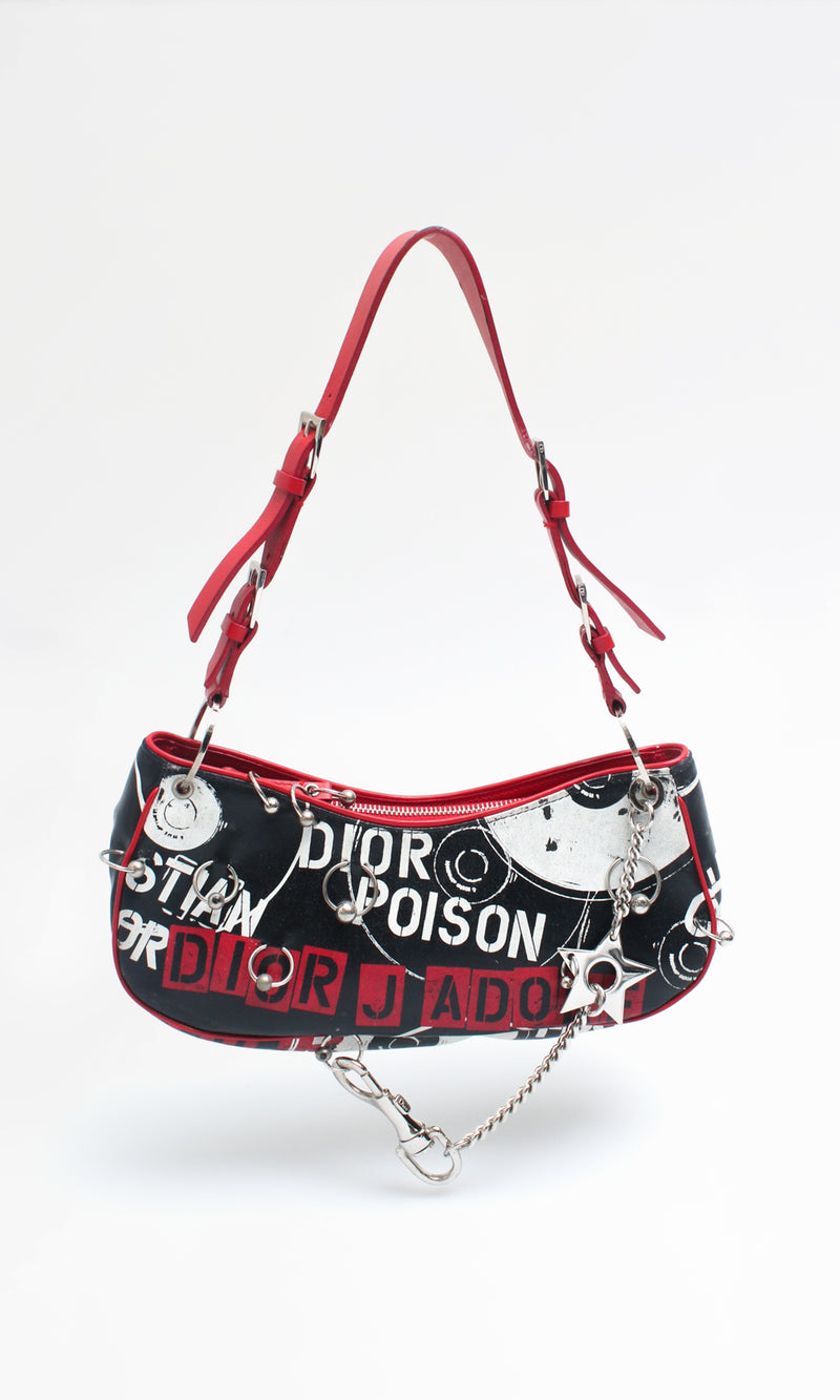 Dior Hardcore Pierced Shoulder Bag