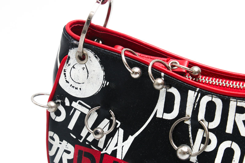 Dior Hardcore Pierced Shoulder Bag