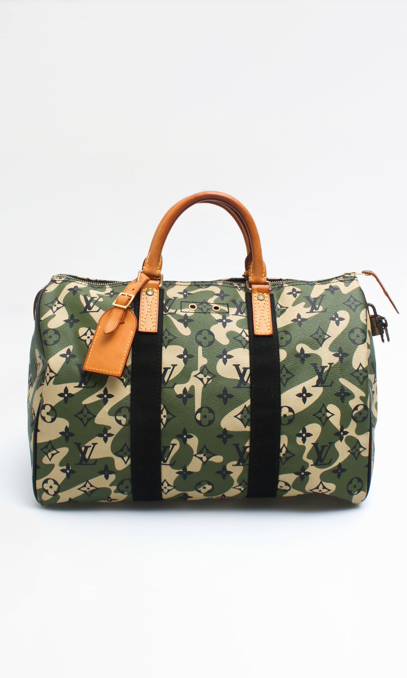 Louis Vuitton Camouflage Speedy 35