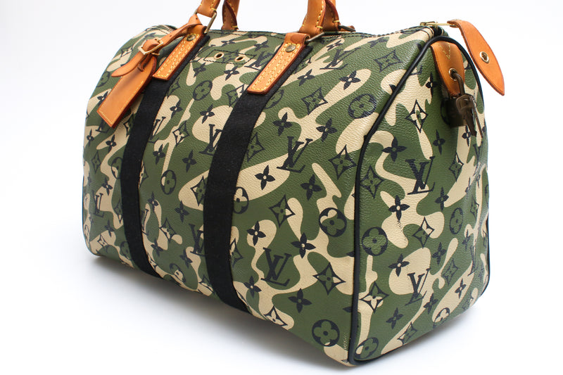 Louis Vuitton Camouflage Speedy 35