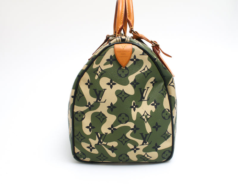 Louis Vuitton Camouflage Speedy 35