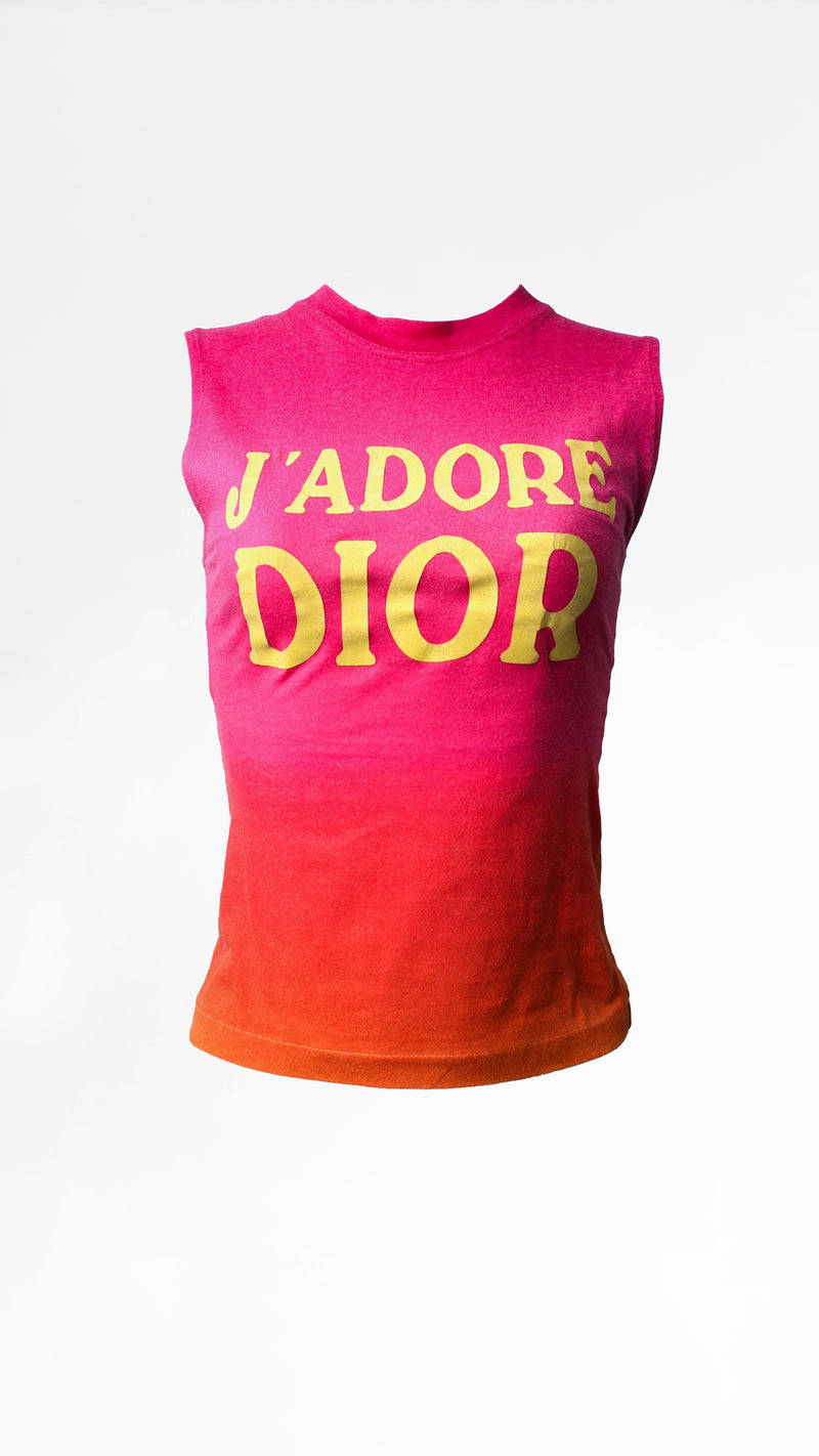 J'adore Dior Tank Top – Jean Vintage - Main Image