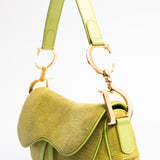 Dior Lizard Double Saddle Bag