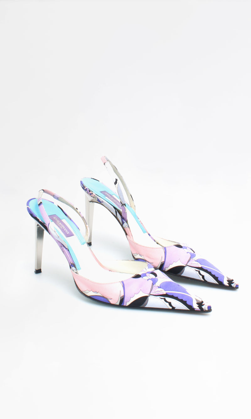 Emilio Pucci Heels Jean Vintage