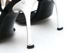 Dior Dog Tag Heels