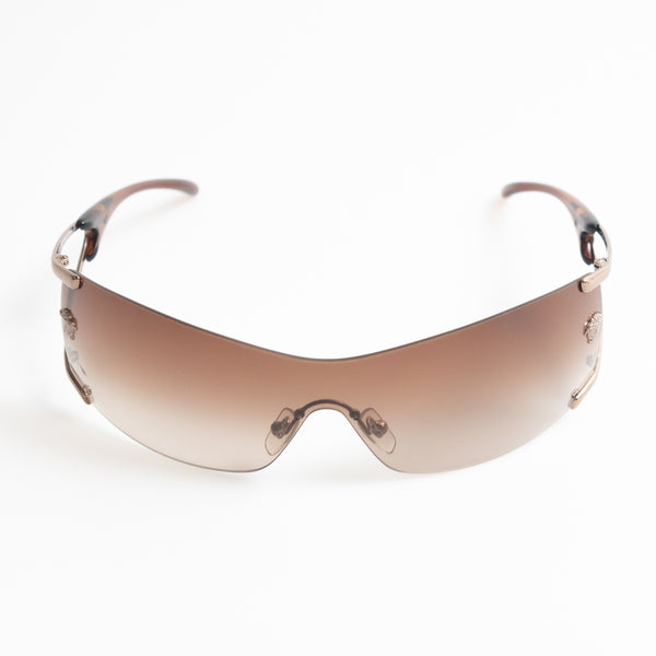 Versace Rimless Sunglasses