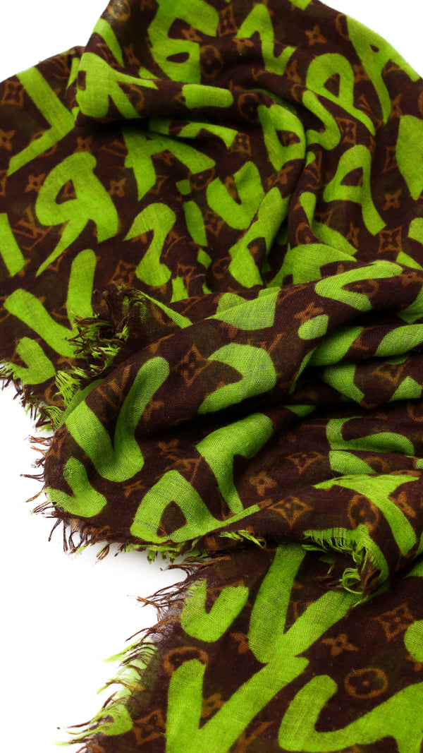 Louis Vuitton X Stephen Sprouse Graffiti Scarf