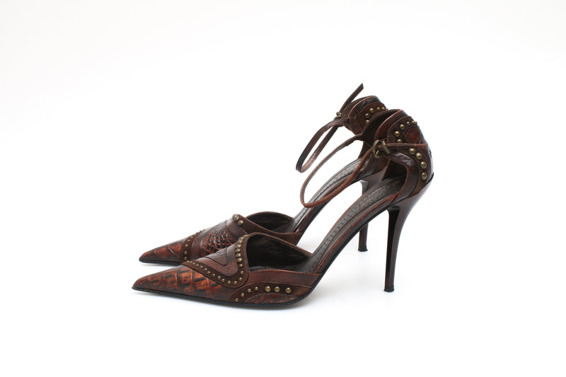 El Dante's Leather Heels