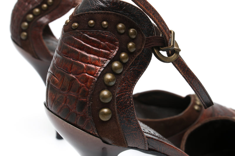 El Dante's Leather Heels