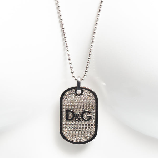 Dolce & Gabbana Tag Necklace